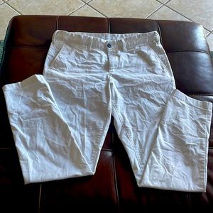 Men’s White Express Skinny Jeans